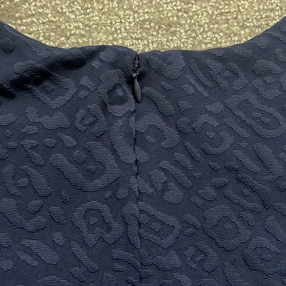 J. McLaughlin Navy Pocketed Shift Dress Size XL - Picture 11 of 11